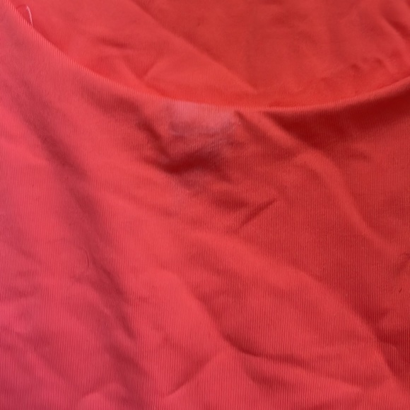 Light Orange Swimsuit by Girlfriend Collective - Picture 3 of 6